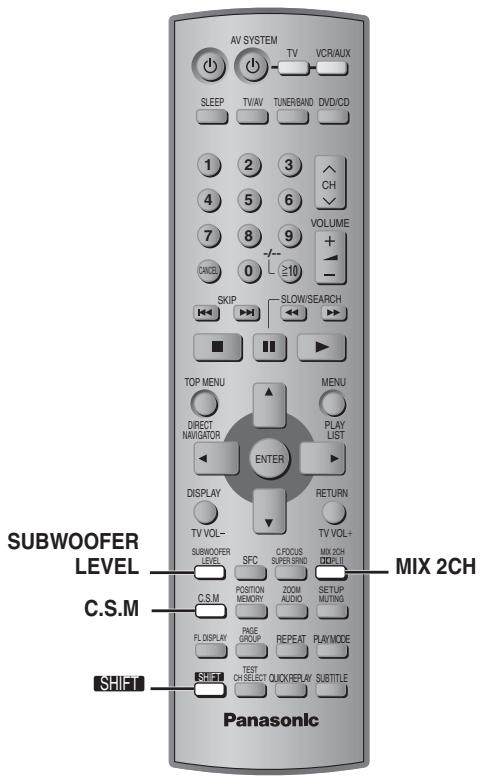 PANASONIC SC-HT520 - Remarque - 1