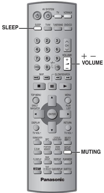 PANASONIC SC-HT520 - ■ Abrufen der gespeicherten Klangeinstellungen - 1