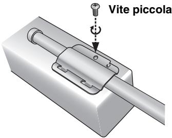 PANASONIC SC-HT520 - Attaccare il supporto ai diffusori anteriori e surround. - 4