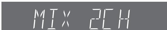 PANASONIC SC-HT535 - Appuyez sur [SHIFT]+[MIX 2CH]. - 1
