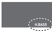 PANASONIC SC-HT535 - Drucken Sie [H.BASS]. - 1