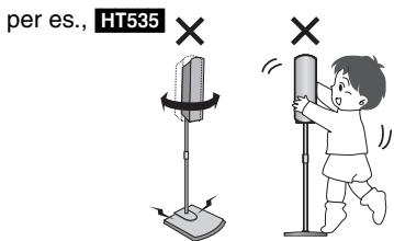 PANASONIC SC-HT535 - Precauzione - 1