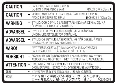 PANASONIC SC-HT535 - AVERTISSEMENT! - 1