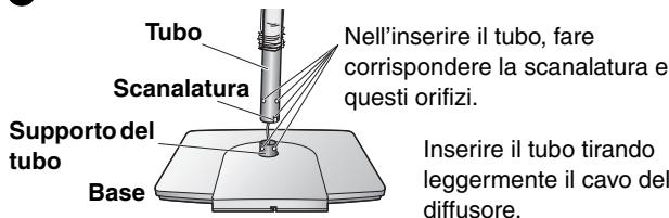 PANASONIC SC-HT535 - Inserire il tubo. - 1