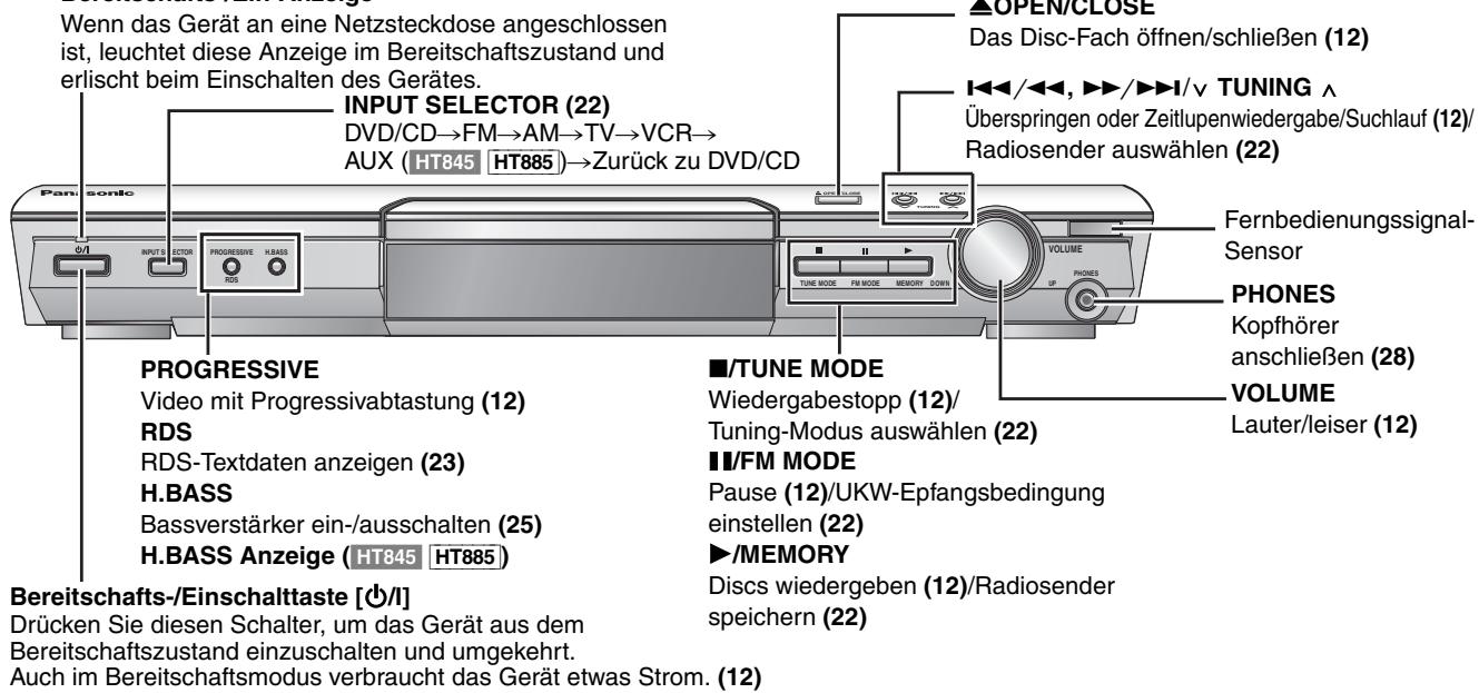 PANASONIC SC-HT535 - Bereitschafts-/Ein-Anzeige - 1