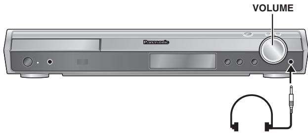 PANASONIC SC-HT540 - Ridurre il volume e collegare la cuffia (non fornita). - 1
