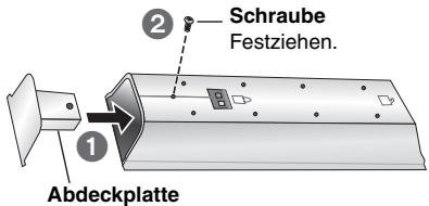 PANASONIC SC-HT540 - Vorbereitung für Front- und Surround-Lautsprecher (beim Modell HT540 nur Frontlautsprecher) - 2