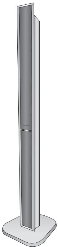PANASONIC SC-HT540 - Collegare il cavo del diffusore. - 2