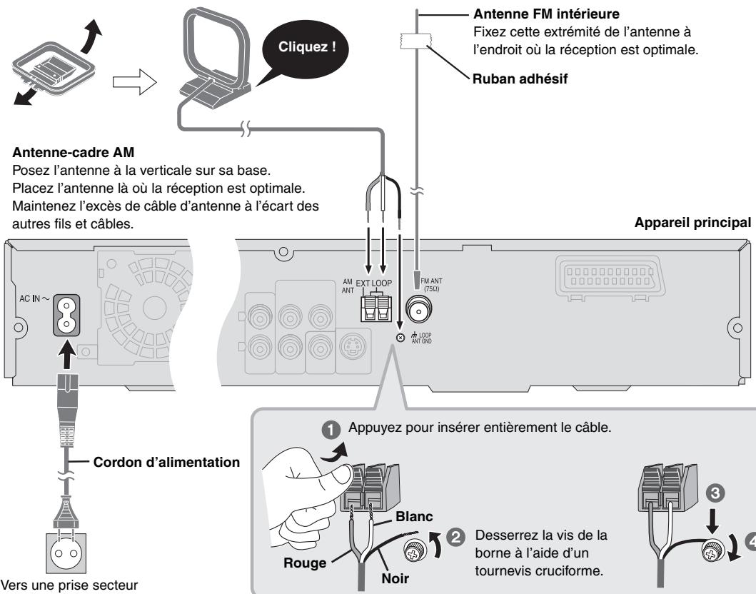 PANASONIC SC-HT540 - ■ Raccordement du décodeur TV par cable ou du magnétoscope - 5
