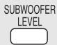 PANASONIC SC-HT540 - Regolazione dei bassi: livello del subwoofer - 1