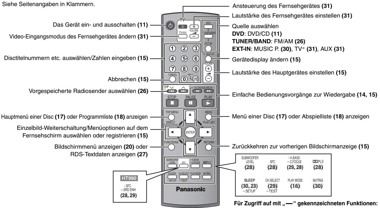 PANASONIC SC-HT540 - Gebrauch - 1