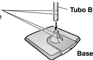 PANASONIC SC-HT845 - Inserire il tubo B. - 1