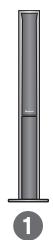 PANASONIC SC-HT855 - ■ Befestigung an Laatsprecherständern - 2