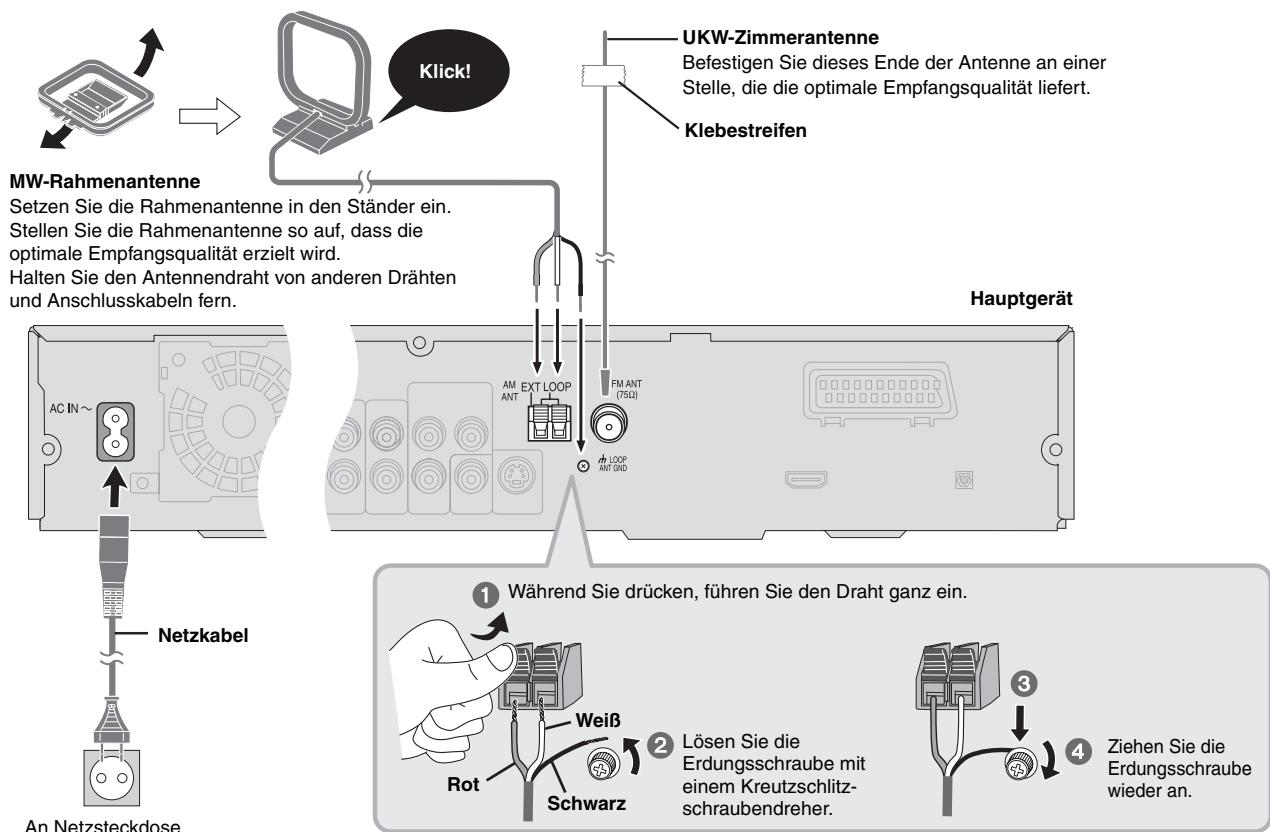 PANASONIC SC-HT855 - SCHRITT5 Radio- und Netzkabelanschlüsse - 2