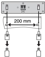 PANASONIC SC-HT855 - Preparazione per i diffusori anteriorsi - 5