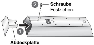 PANASONIC SC-HT855 - ■ Montage an einer Wand - 4
