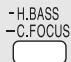 PANASONIC SC-HT855 - Verbessern des Bassklangs: H.BASS - 1