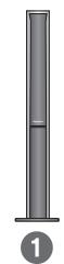 PANASONIC SC-HT855 - Positionnement des haut-parleurs - 1