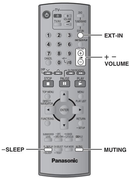 PANASONIC SC-HT855 - Regolazione del volume di ciascun diffusore: regolazioni del livello dei diffusori - 4