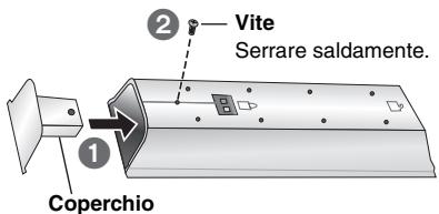 PANASONIC SC-HT855 - Preparazione per i diffusori anteriorsi - 2
