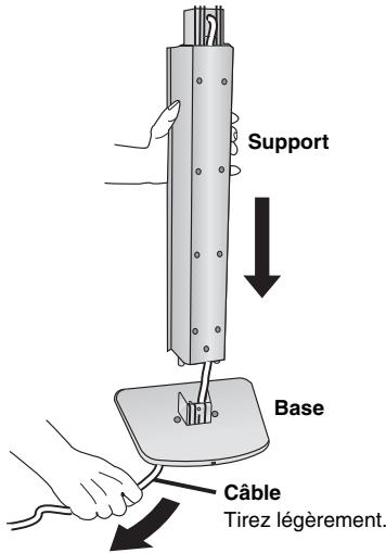 PANASONIC SC-HT855 - Attachez le support à la base - 2