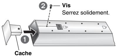 PANASONIC SC-HT855 - Préparatifs pour les enceintes avant - 2