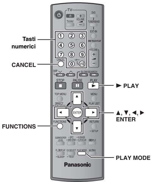 PANASONIC SC-HT855 - Uso del telecomando - 2