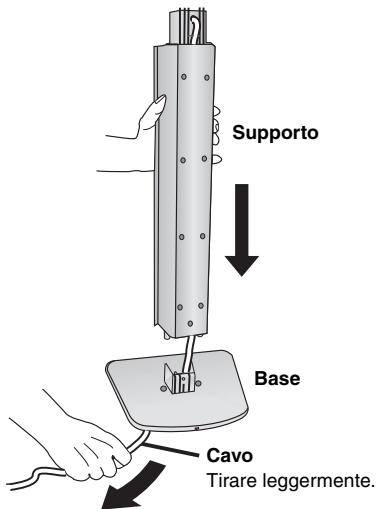PANASONIC SC-HT855 - Montare il supporto sulla base. - 2