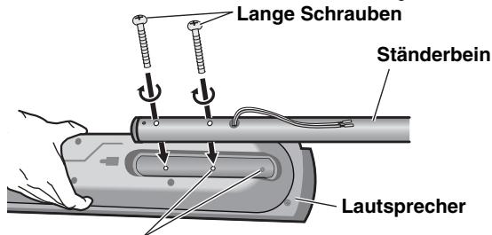 Lange Schrauben Ständerbein Lautsprecher