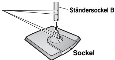 Ständersockel B Sockel