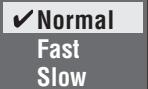PANASONIC SC-HT885W - Premere [SHIFT]+[PLAY SPEED] più volte per selezionare“Normal”, “Fast” o “Slow”. - 2