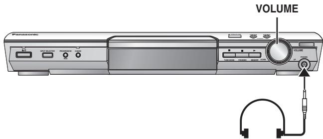 PANASONIC SC-HT885W - Baissez le volume et raccordez le casque (non fourni). - 1