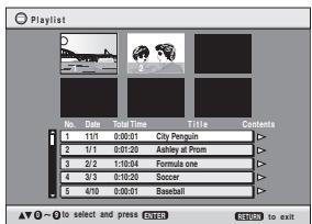 PANASONIC SC-HT885W - Lecture d'une liste de lecture - 1