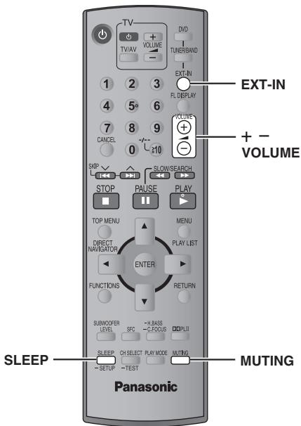 PANASONIC SC-HT990 - Regolazione del volume di ciascun diffusore: regolazioni del livllo dei diffusori - 3