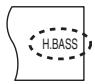 PANASONIC SC-HT990 - Drucken Sie [-H.BASS]. - 1