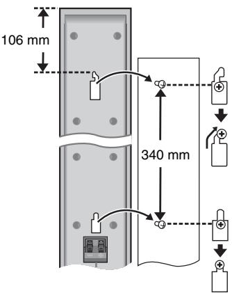 PANASONIC SC-HT990 - Preparativi per i diffusori anteriori e surround (HT540 solo diffusori anteriori) - 2