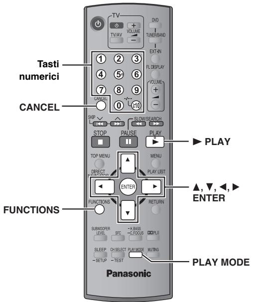 PANASONIC SC-HT990 - Uso del telecomando - 2