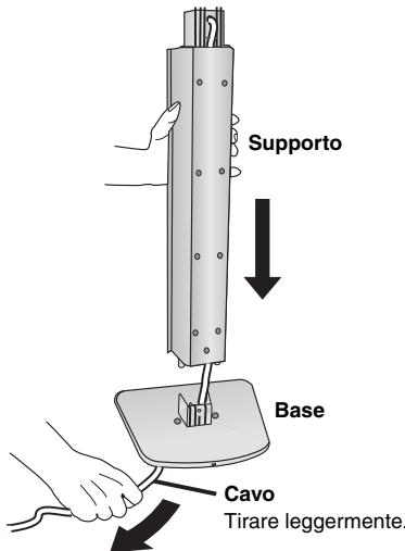 PANASONIC SC-HT990 - Montare il supporto sulla base. - 2