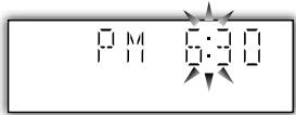 PANASONIC SC-PM21 - Press [CLOCK/TIMER] again to confirm. - 1
