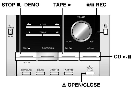 PANASONIC SC-PM21 - Recording programmed tracks - 1
