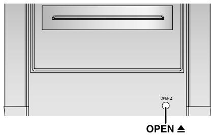 PANASONIC SC-PM21 - Appuyer sur [OPEN ▲] sur le dessus de l'appareil. - 1