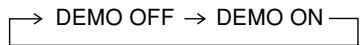 PANASONIC SC-PM21 - Press and hold [STOP ■, -DEMO]. - 1
