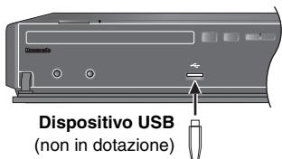 PANASONIC SC-PTX5 - Collegare il dispositorio di memorizzazione di massa USB (non in dotazione). - 1