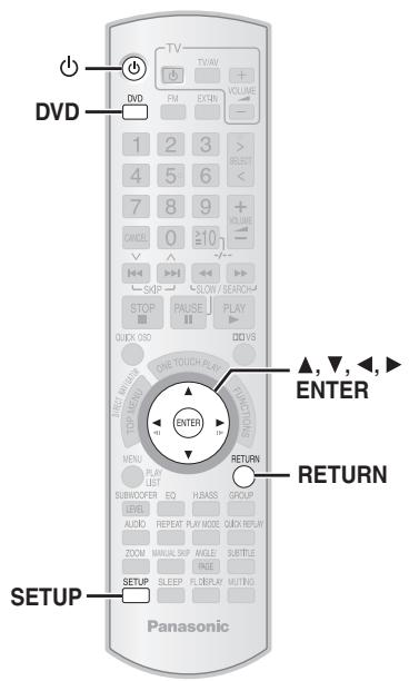 PANASONIC SC-PTX5 - Conferma dei canali preselezionati - 3
