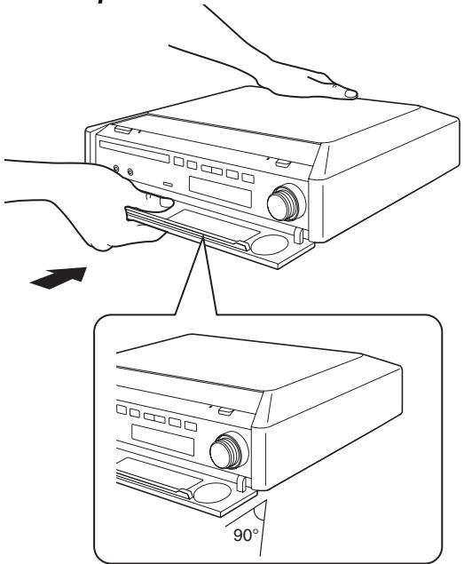 PANASONIC SC-PTX5 - Se il coperchio anteriore si stacca - 1