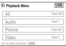PANASONIC SC-PTX5 - Appuyez de façon repétée sur [EXT-IN] pour selectionner "USB". - 1