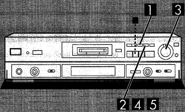 PANASONIC SJMD150 - Pour remettre la plage à sa position initiale - 1
