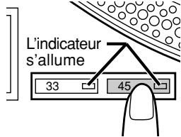 PANASONIC SL-1200MK5 - Mettre le tourne-disque sous tension en tournant la molette [power]. - 2