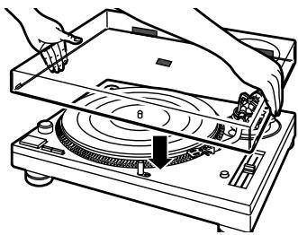 PANASONIC SL-1210MK5 - Mettre le couvercle en place - 1