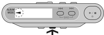 PANASONIC SL-CT510 - Faire uniquement la lecture des plages d'un album sélectionné (mode d'album) - 1